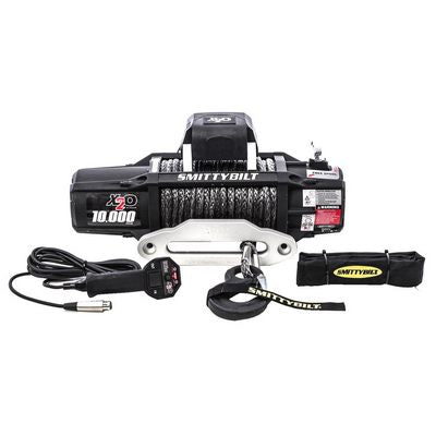 Smittybilt X20 10k Waterproof Wireless Winch w/ Synthetic Rope - 98510