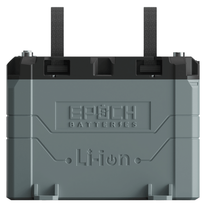 Epoch 24V 100Ah LiFePO4 Lithium Battery - Bluetooth, Heating, Waterproof