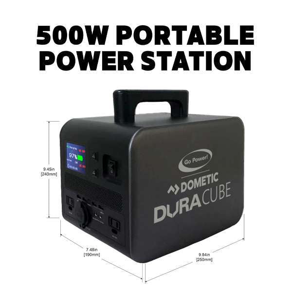 Go Power! DuraCUBE 500W Portable Power Station
