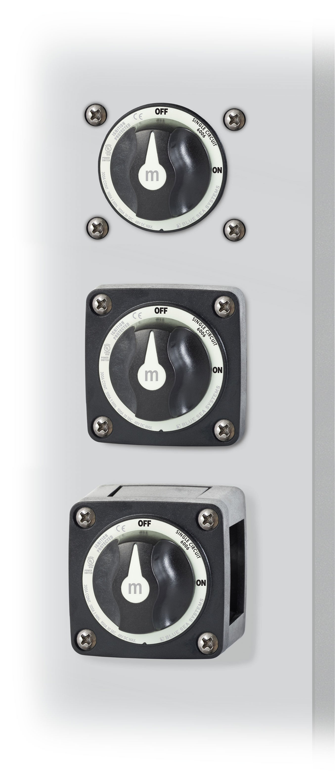 Blue Sea Mini On/Off Battery Switch - m-Series