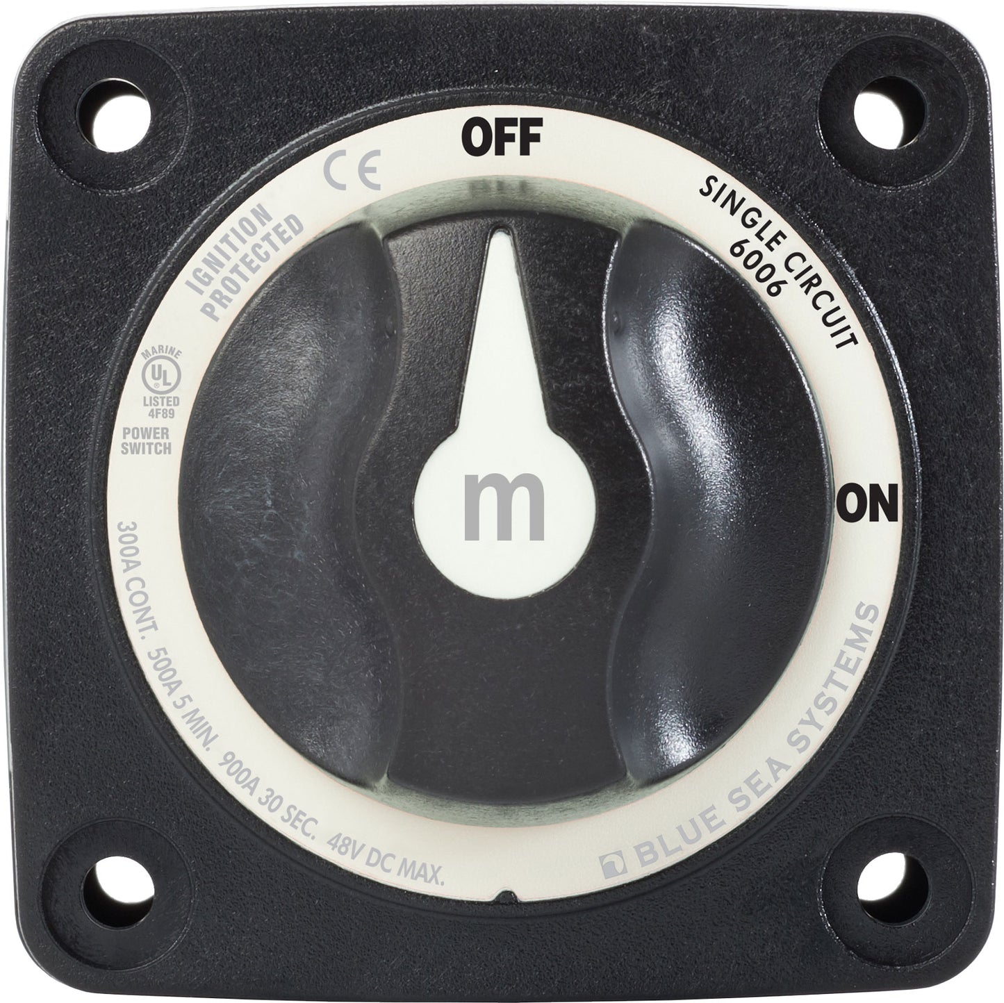 Blue Sea Mini On/Off Battery Switch - m-Series
