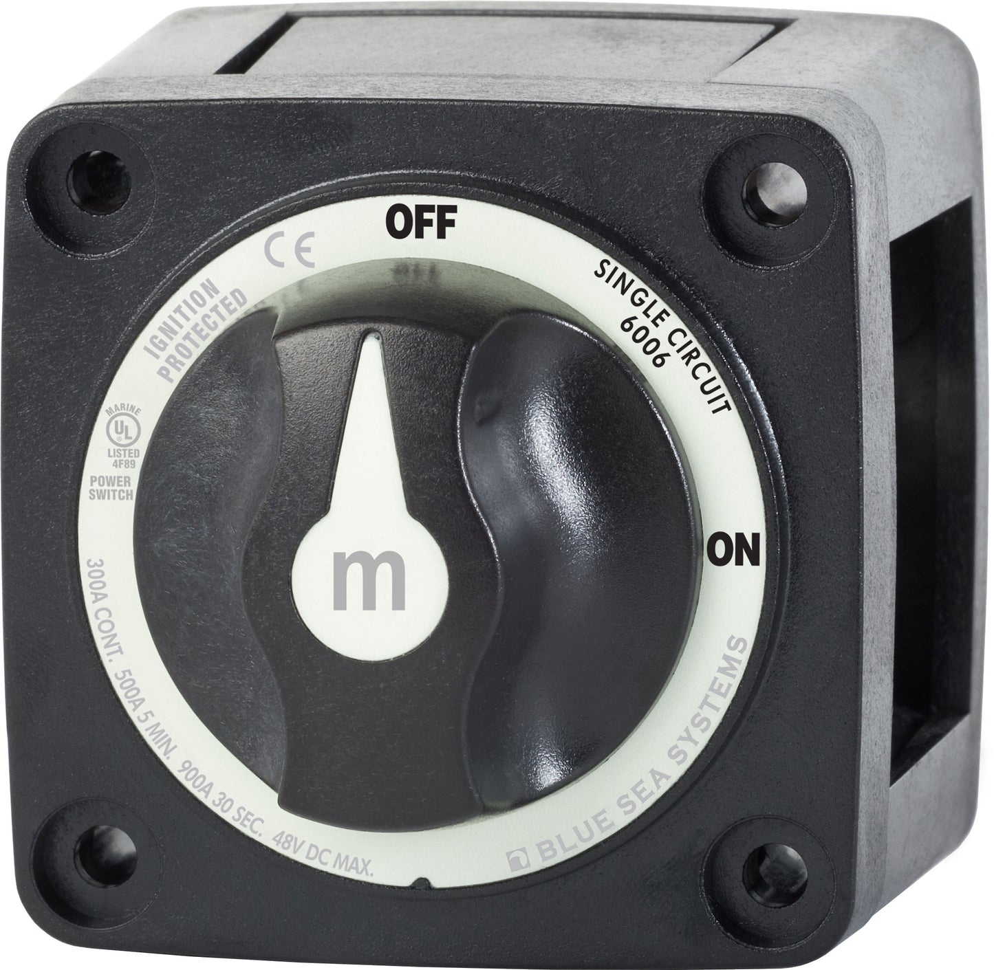 Blue Sea Mini On/Off Battery Switch - m-Series