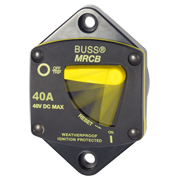 Blue Sea Panel Mount 187-Series Circuit Breaker