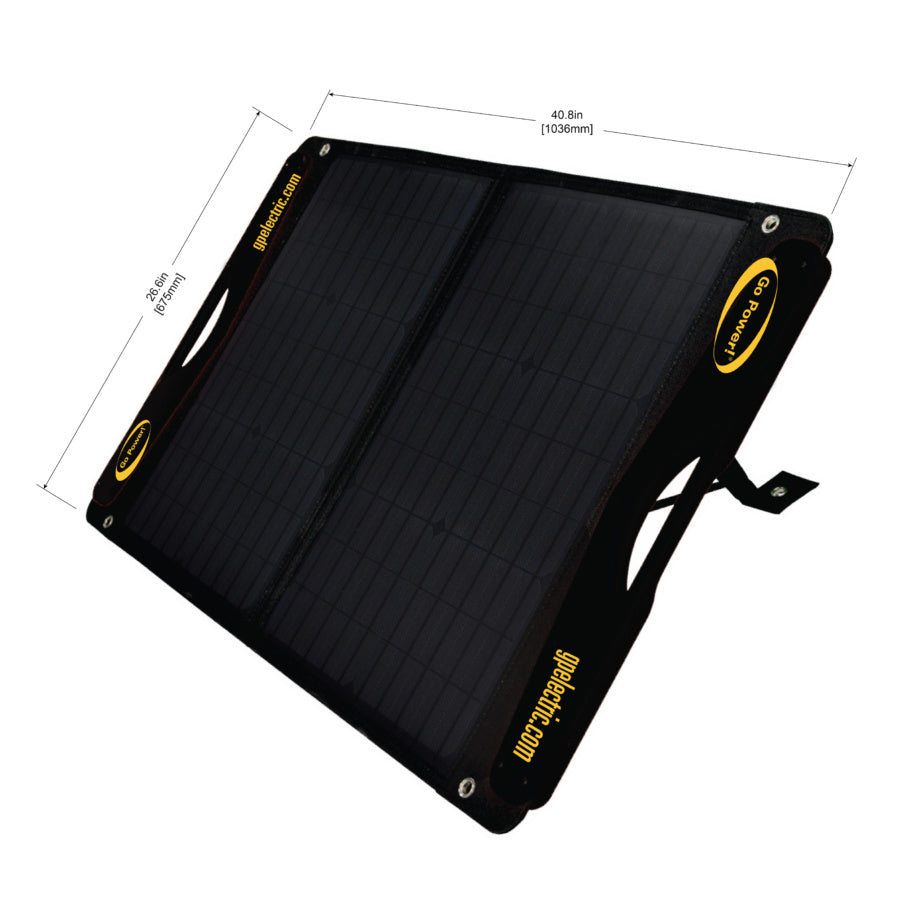 Go Power 100W DuraLite Portable Solar Kit