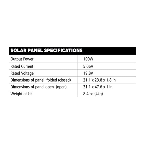 Go Power 100W DuraLite Expansion Panel