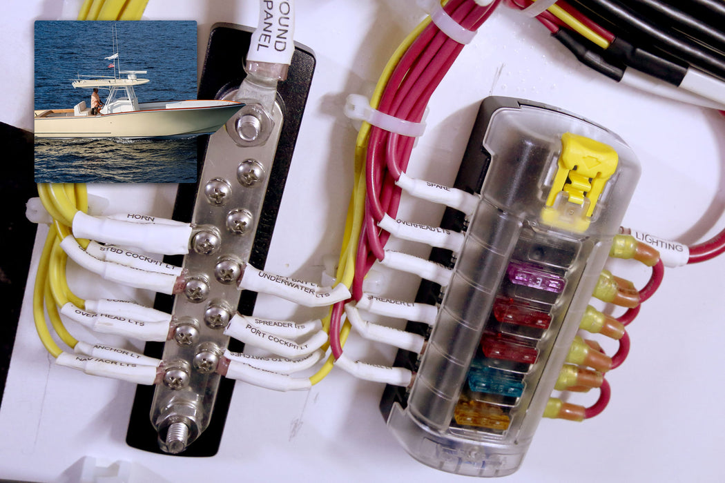Blue Sea ST Blade Fuse Block - 6 Independent Circuits w/ Cover