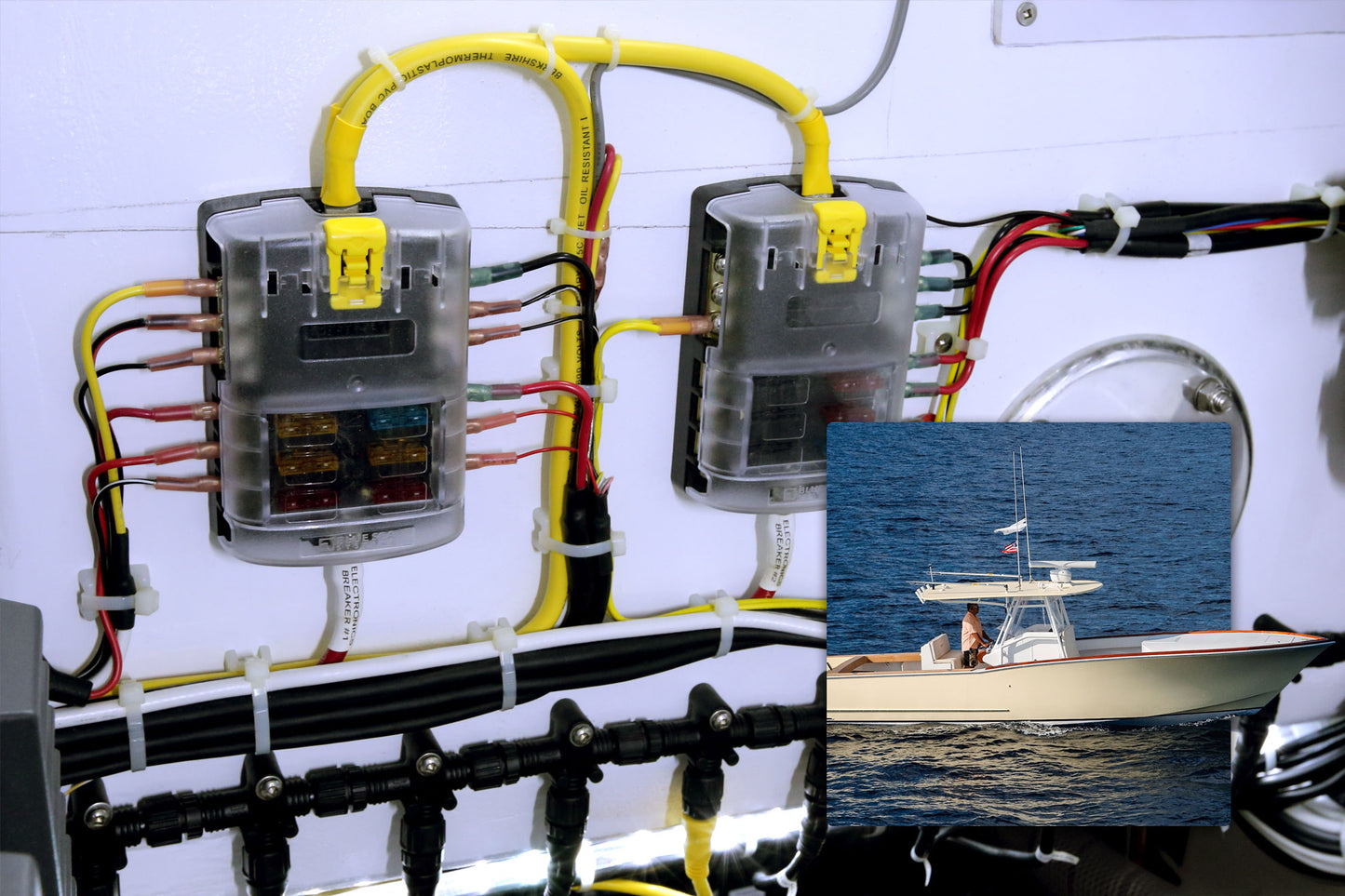 Blue Sea ST Blade Fuse Block - 6 Circuits with Negative Bus and Cover