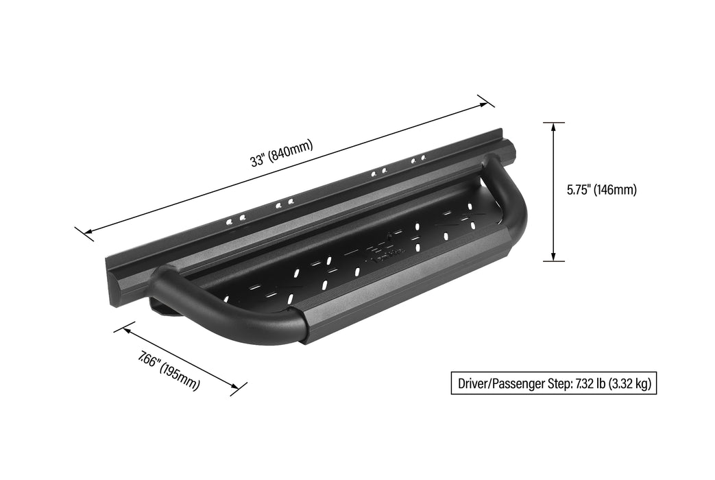 Sprinter Anti Slip Modular Drop Down Running Boards