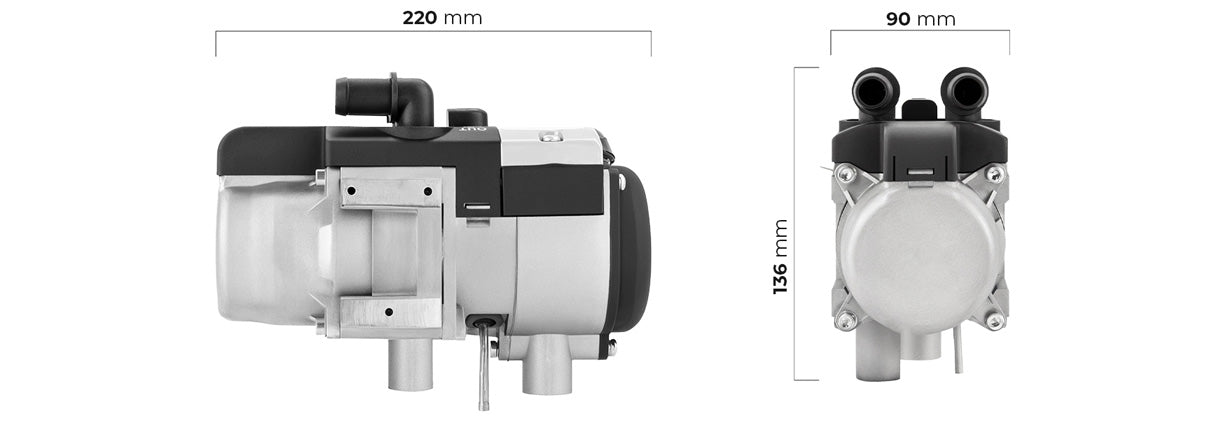 AUTOTERM Baltica All-In-One Diesel Air Heater & Hot Water System