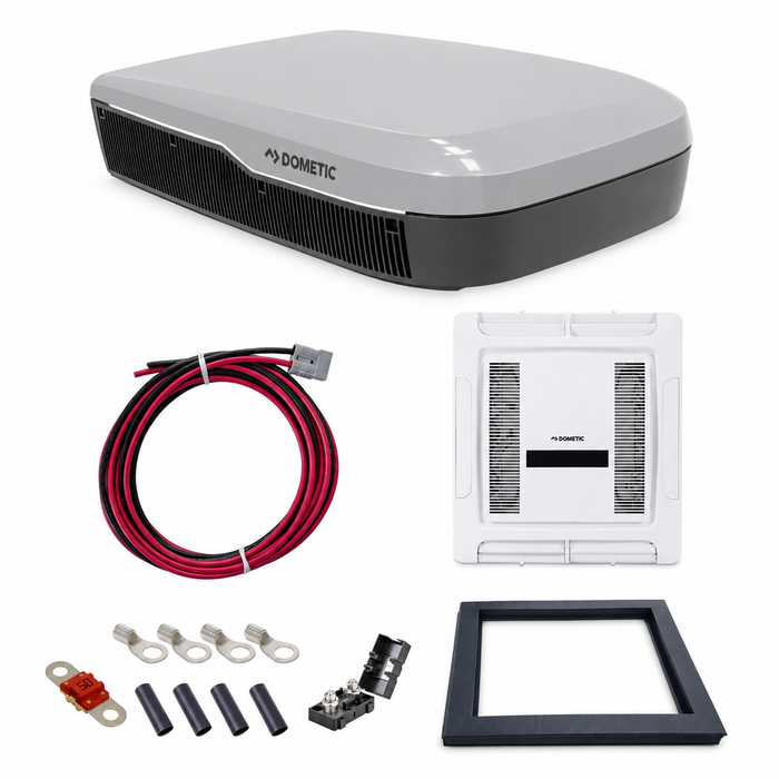 Dometic 48V FreshJet w/ Install Kit + Dometic FA75 + Dometic CRX 80U