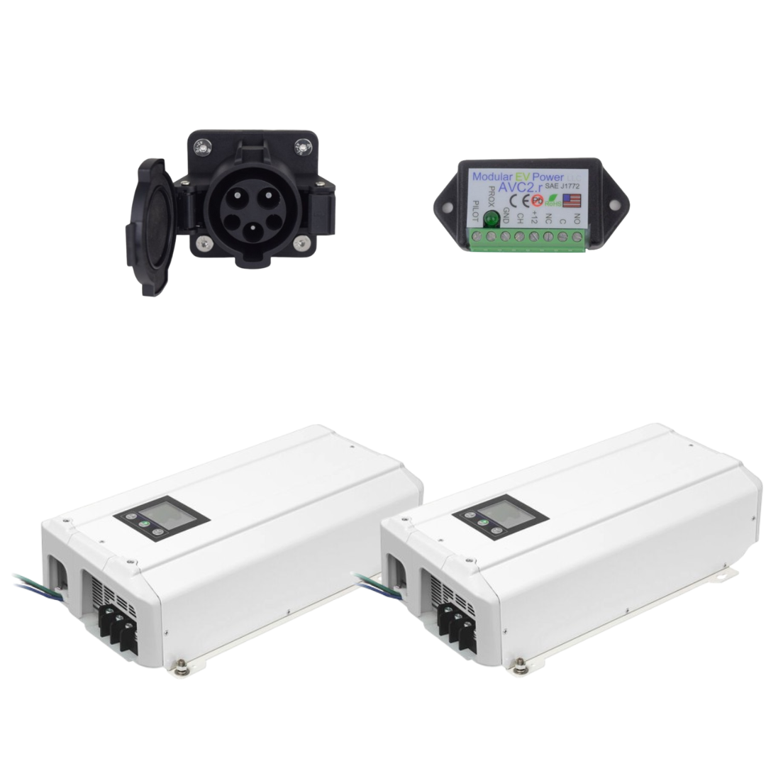 Upfitters 12V 200A EV Charge Kit for Deep Cycle Batteries