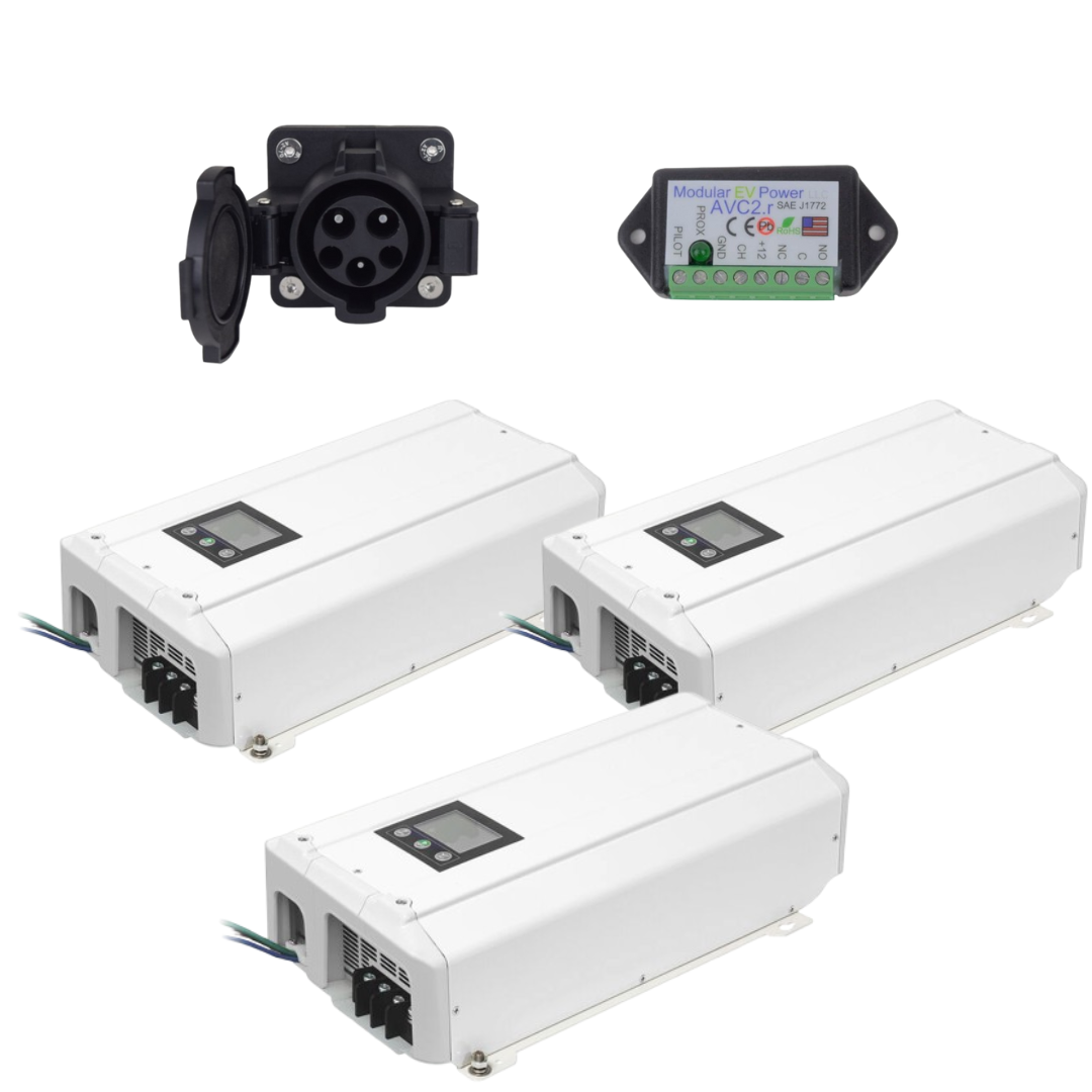 Upfitters 12V 300A EV Charge Kit for Deep Cycle Batteries