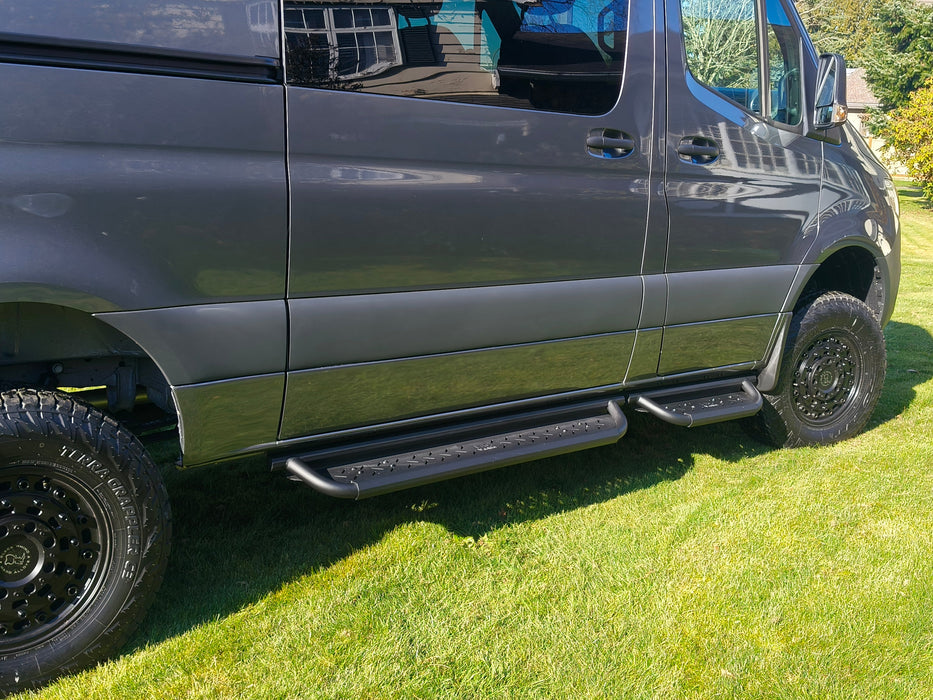 Sprinter Anti Slip Modular Drop Down Running Boards
