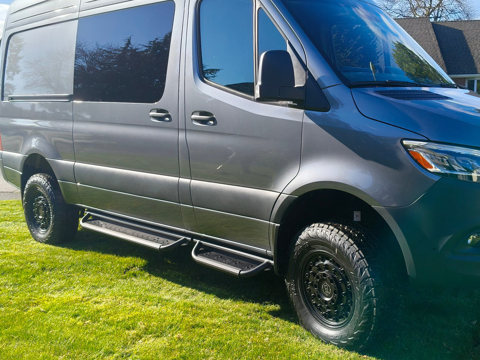 Sprinter Anti Slip Modular Drop Down Running Boards