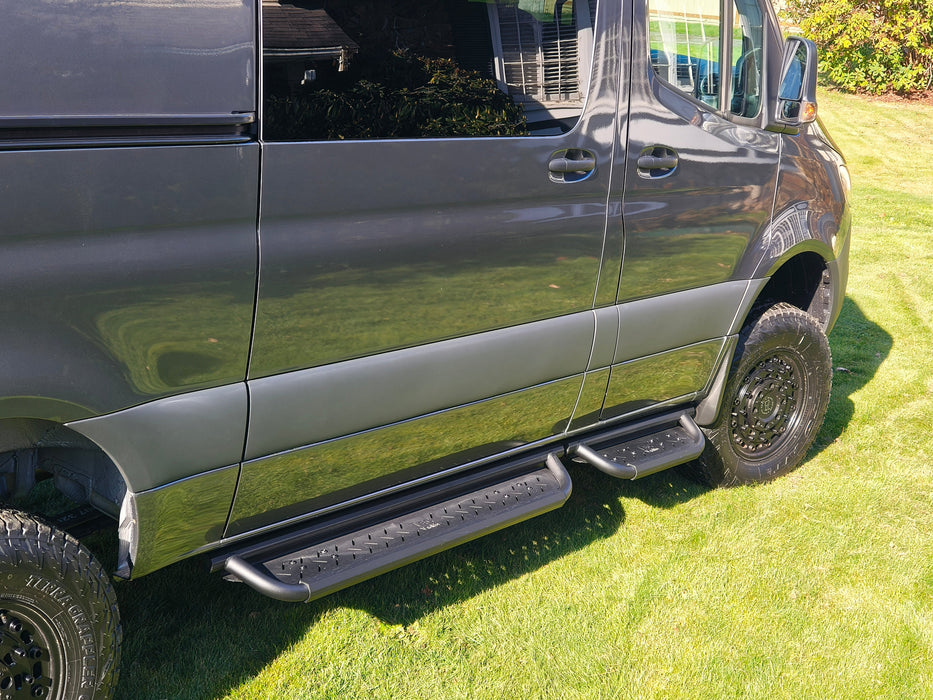 Sprinter Anti Slip Modular Drop Down Running Boards