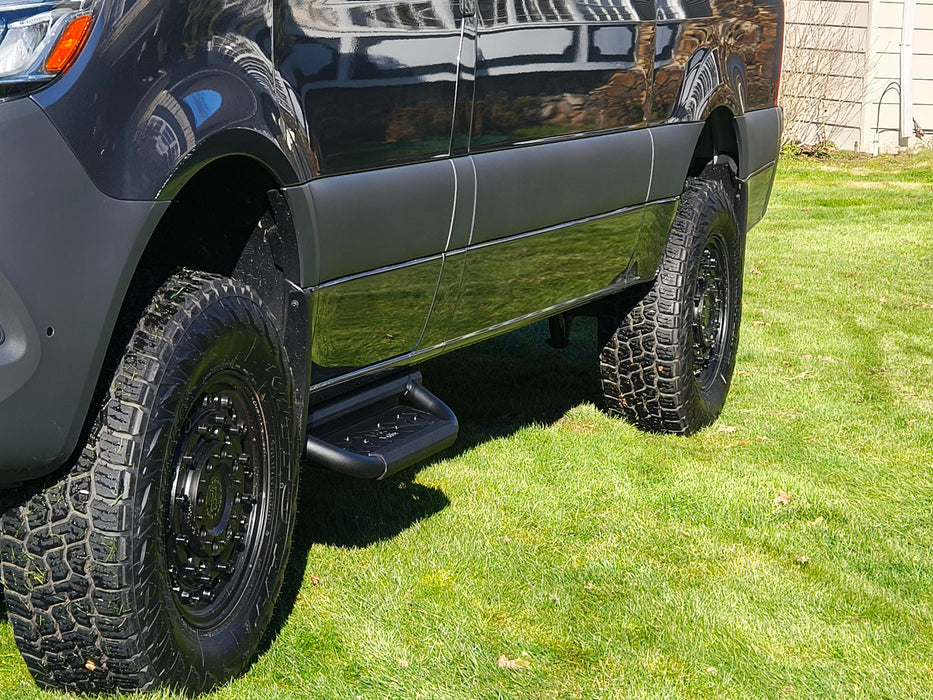 Sprinter Anti Slip Modular Drop Down Running Boards