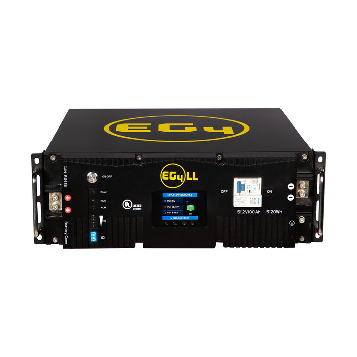 EG4 LL-S Lithium Battery | 48V 100AH | Server Rack Battery