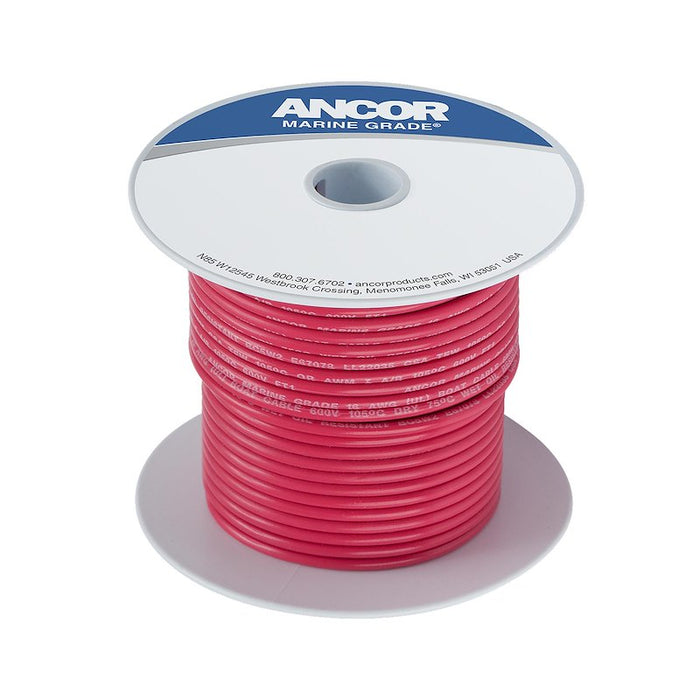Ancor 14 AWG Tinned Copper Wire - Red