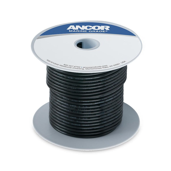 Ancor 14 AWG Tinned Copper Wire - Black