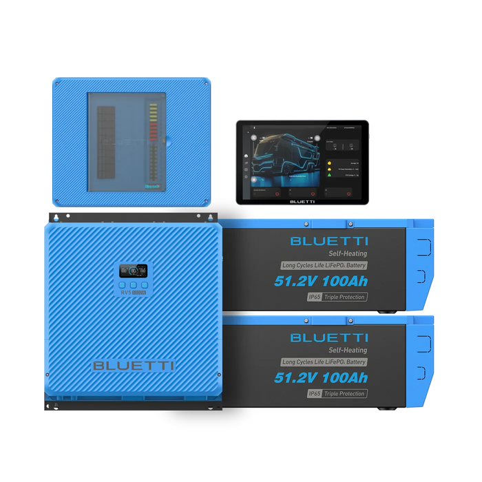 BLUETTI 10kWh RVSolar 48V Power System