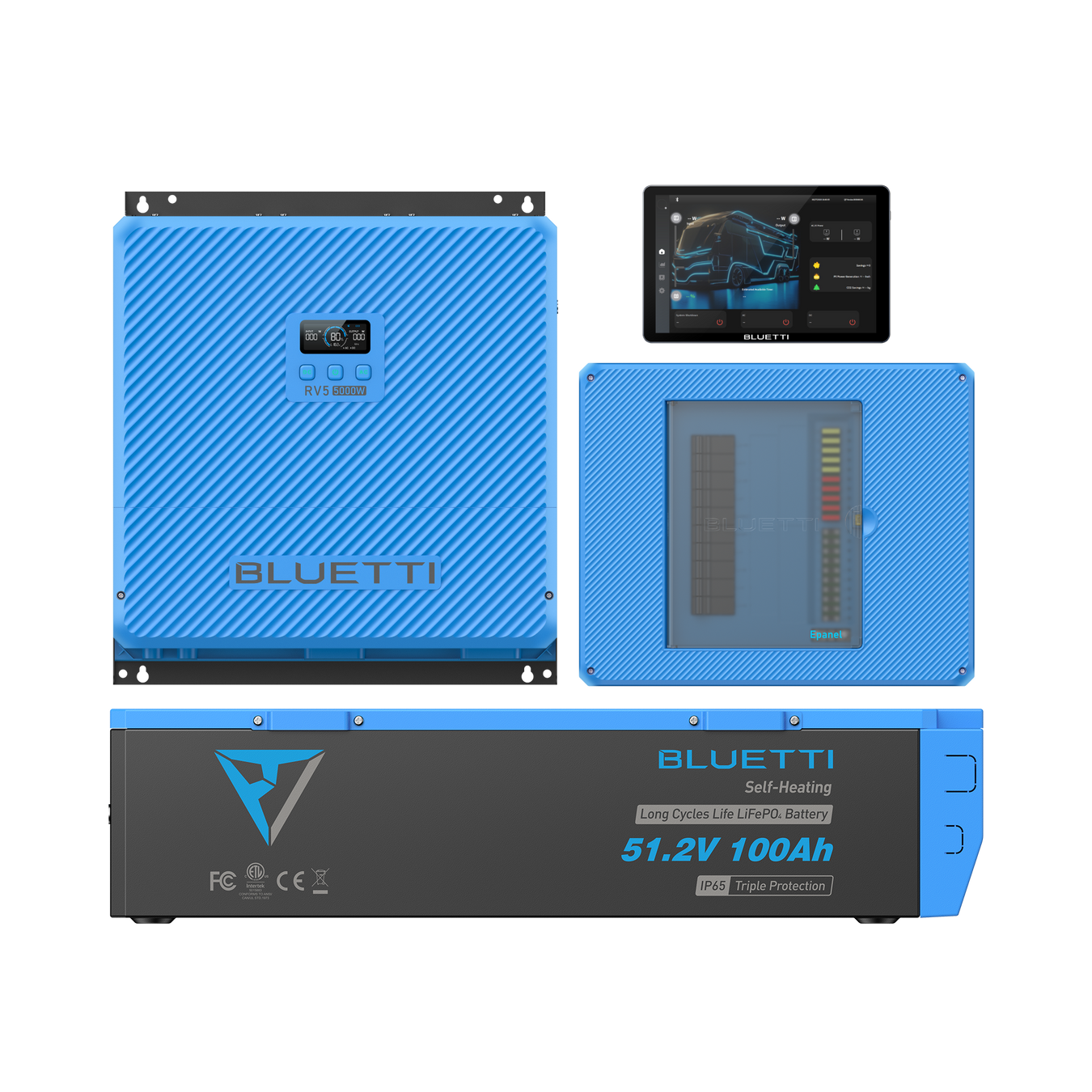 BLUETTI RVSolar 48V Power System