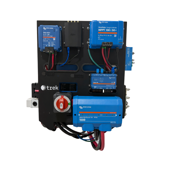 Victron trekMount Ready 12V Power System | Pre-Wired | Pre-Configured
