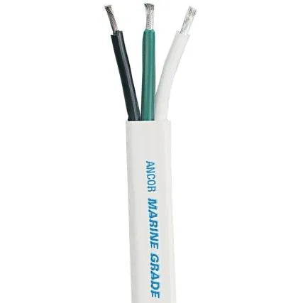 Ancor Triplex 6/3 AWG - Flat - 100'