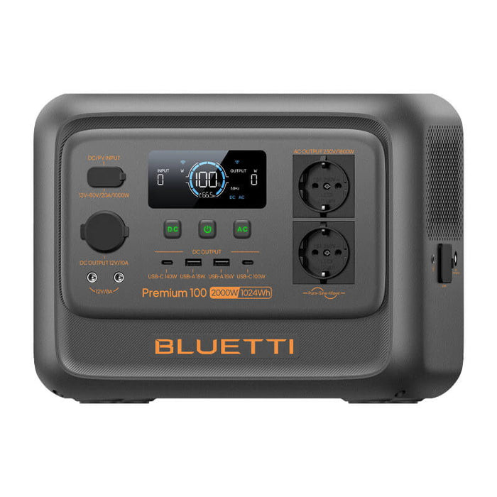 BLUETTI Premium 100 V2 | 2000W 1024Wh