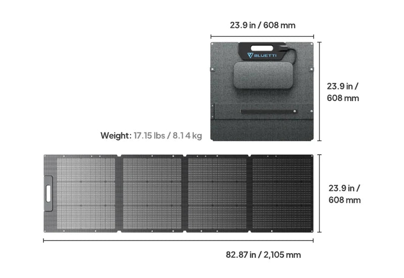 BLUETTI 200W Portable Solar Panel
