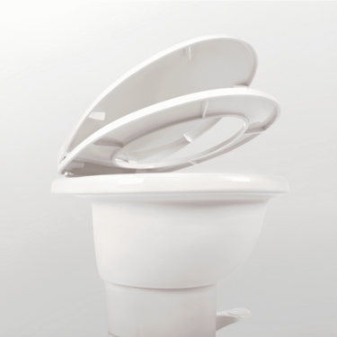 Dometic 410 Complete RV Toilet | Gravity Flush - 9610008259