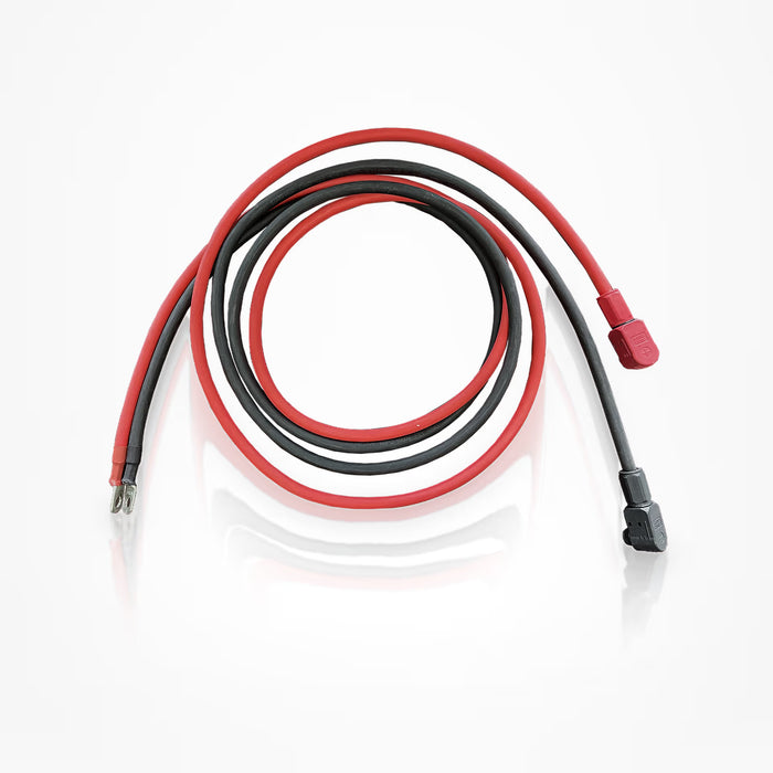 4AWG 6 ft - Pluggable Battery Connector w/ 5/16" lugs (Rack Batteries)