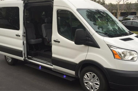 AMP Research Power Steps for 2014-2017 Ford Transit - Two Sided
