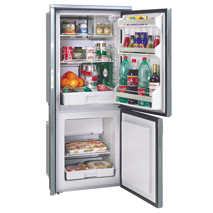 Isotherm CRUISE 195 Stainless Steel - 4.6 / 2.3 cu. ft. Refrigerator/Freezer