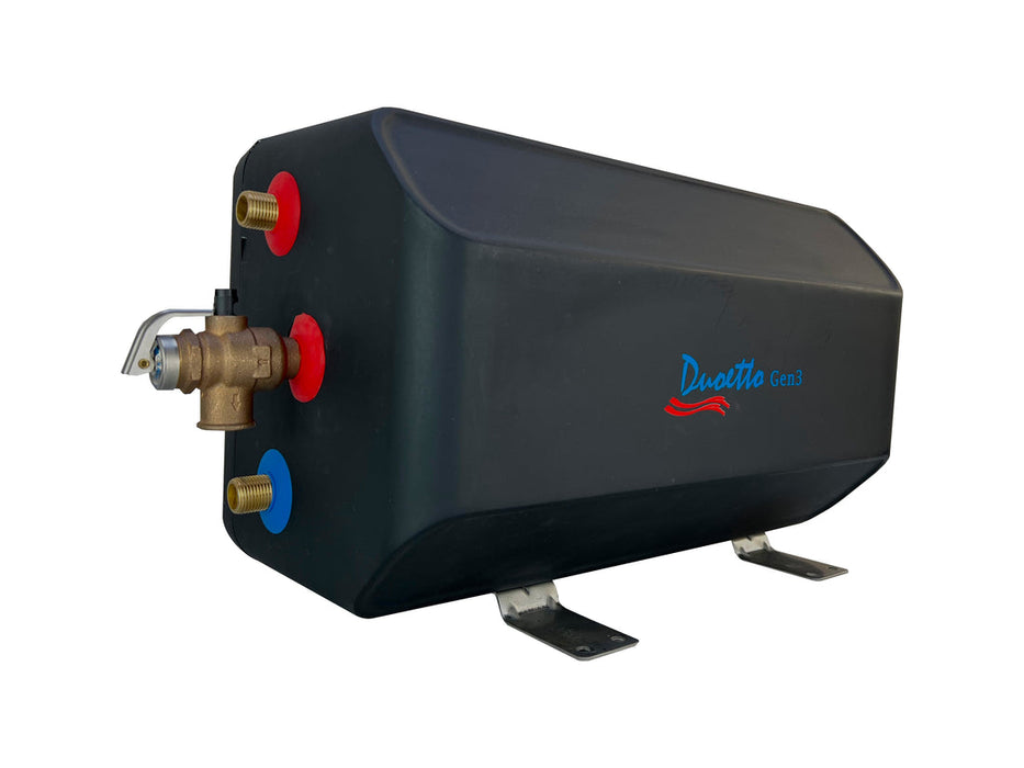 Duoetto Gen 3 Dual 12V/120V Water Heater - Remote Control Included