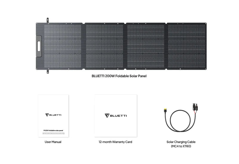 BLUETTI 200W Portable Solar Panel