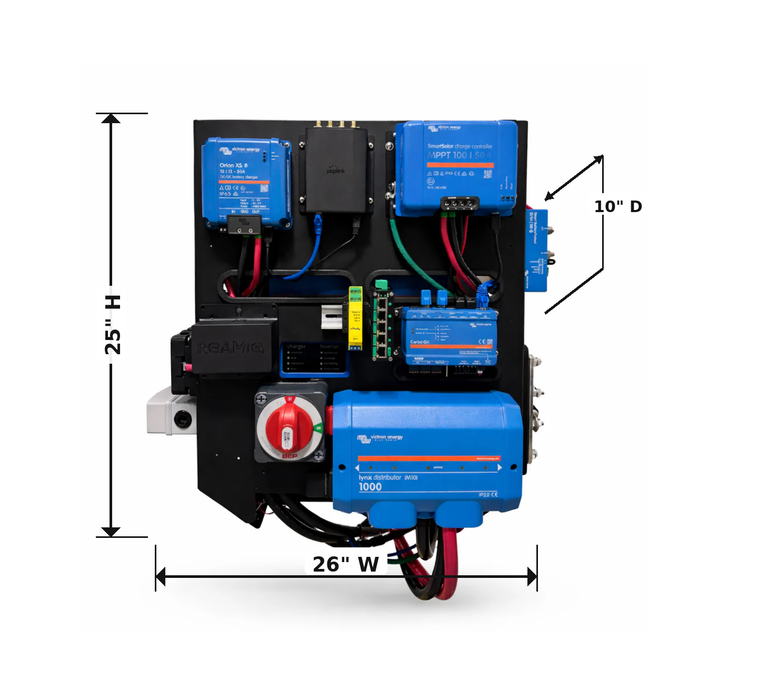 ROAMiQ x Victron STACK 12V Power/Control System | Pre-Wired | Pre-Configured