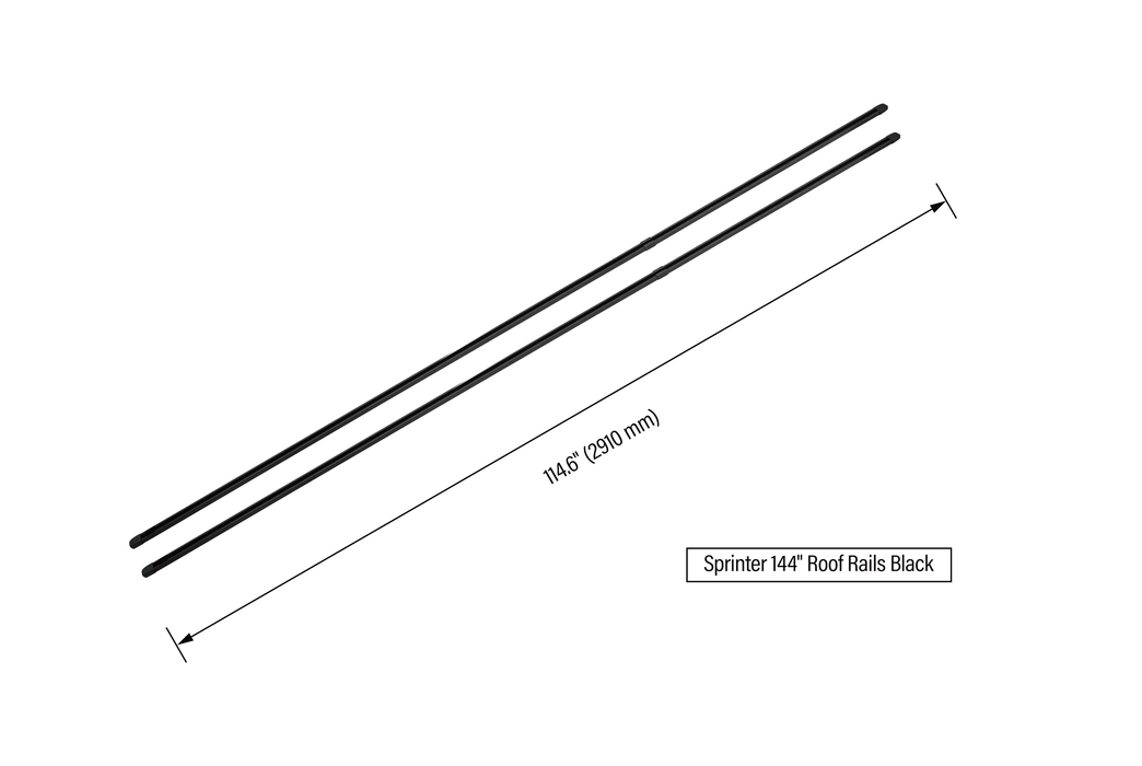 Sprinter Roof Rails / Roof Tracks