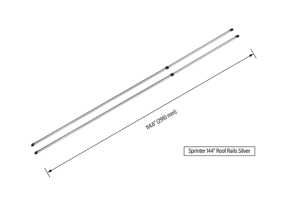 Sprinter Roof Rails / Roof Tracks