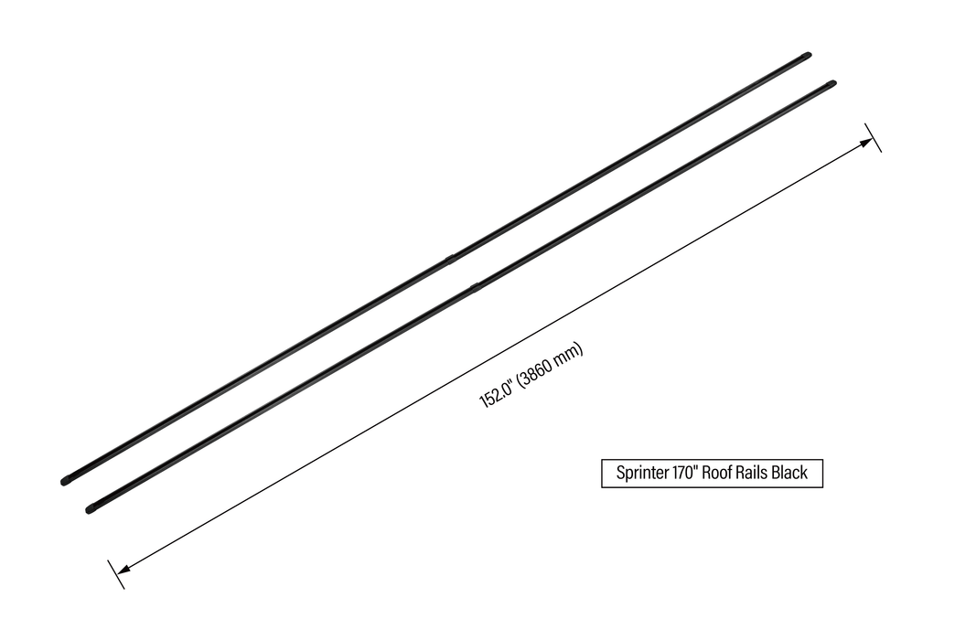 Sprinter Roof Rails / Roof Tracks
