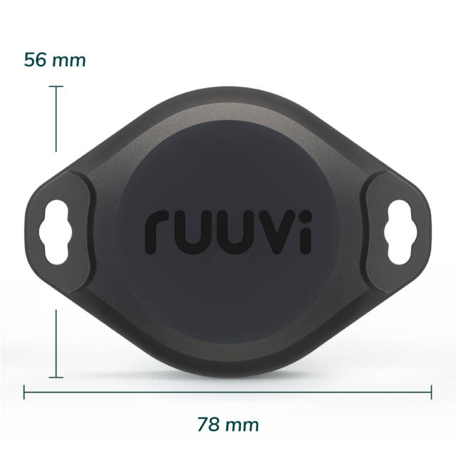 RuuviTag Pro Sensor – (4in1) temperature, humidity, pressure, motion
