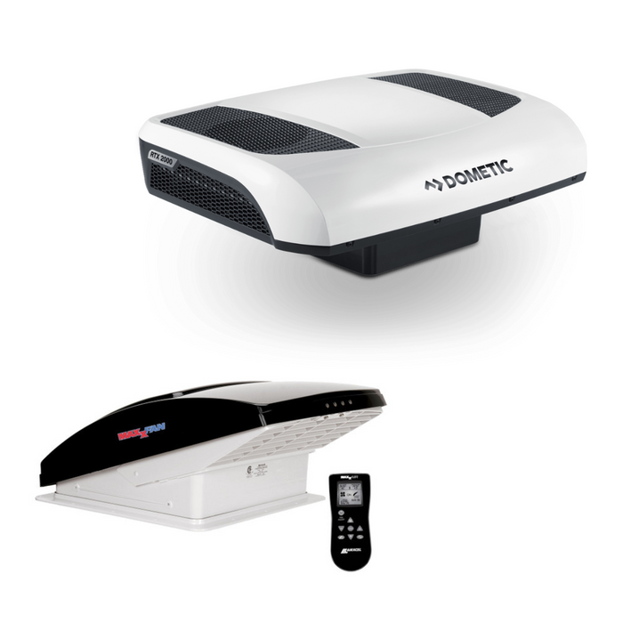 Dometic RTX 2000 w/ Upfitters Premium Install Kit + MaxxFan 7500K