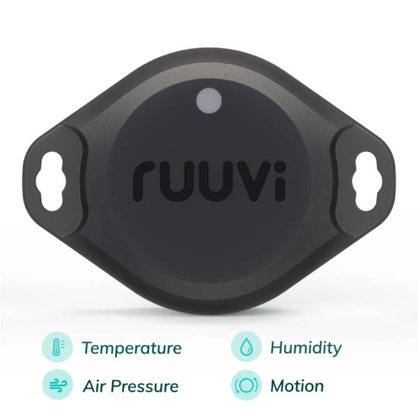 RuuviTag Pro Sensor – (4in1) temperature, humidity, pressure, motion