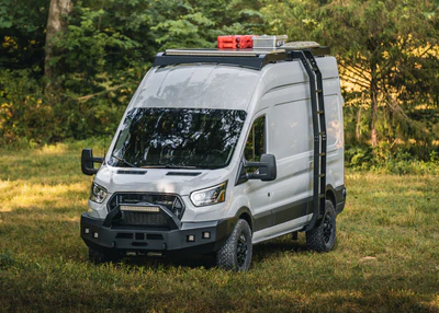 Backwoods Nomad Front Bumper for Transits - w/ Bull Bar