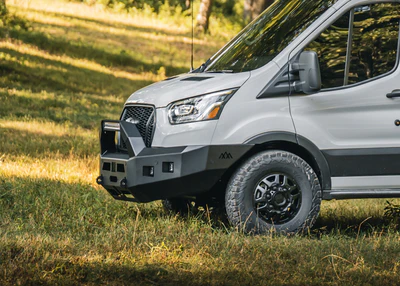 Backwoods Nomad Front Bumper for Transits - w/ Bull Bar