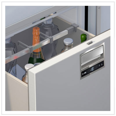 Vitrifrigo DRW70A 2.8 cu ft - Drawer Refrigerator / Freezer - Stainless Steel