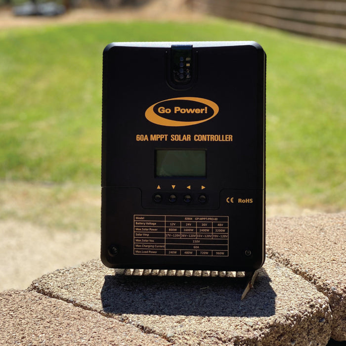 Go Power 60 Amp MPPT Solar Controller