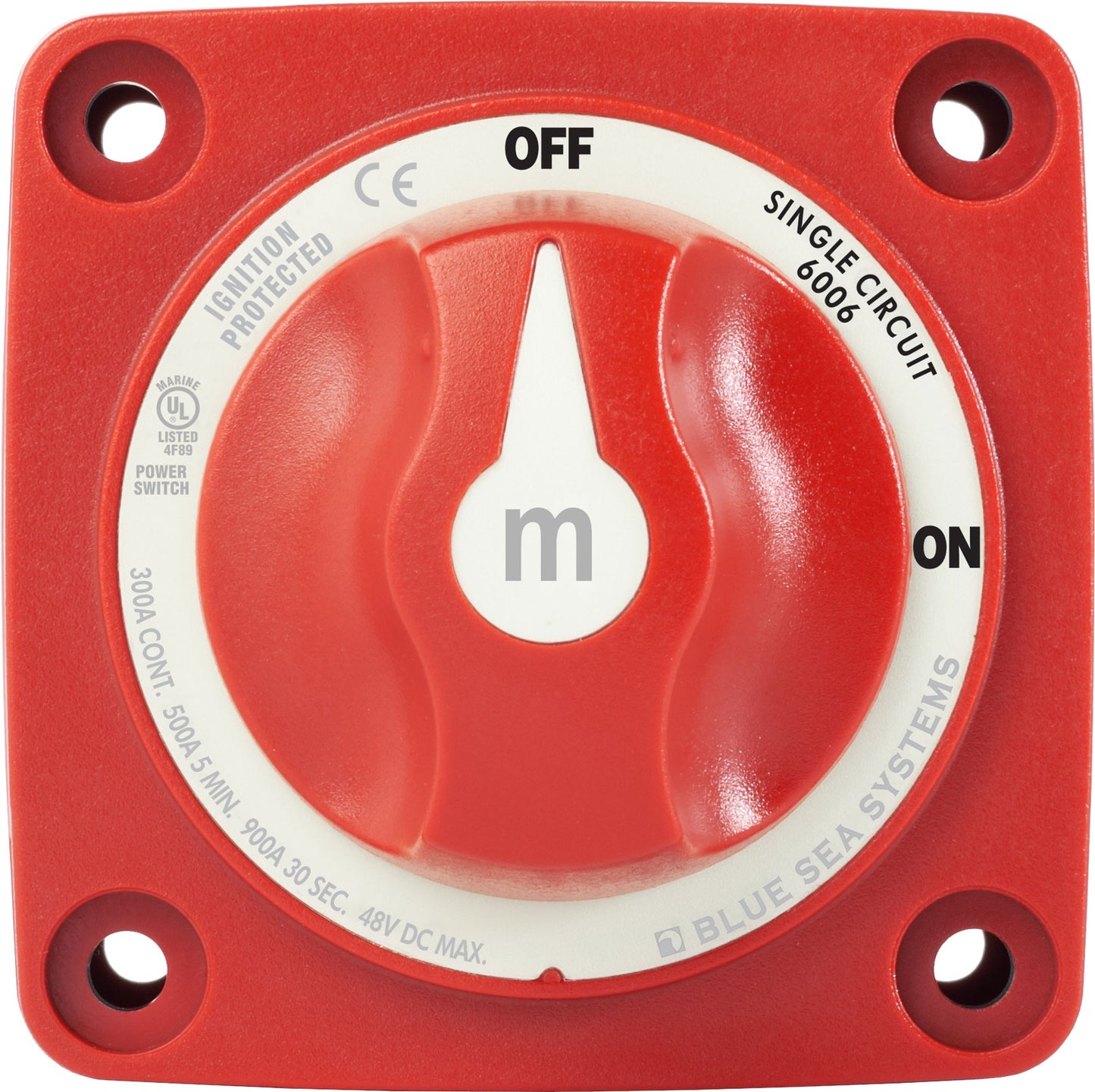 Blue Sea Mini On/Off Battery Switch - m-Series