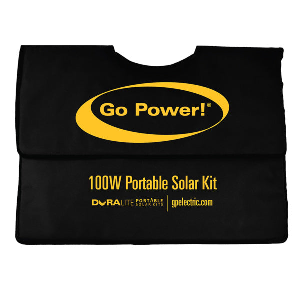 Go Power 100W DuraLite Portable Solar Kit