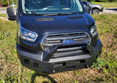 Backwoods Nomad Front Bumper for Transits - w/ Bull Bar