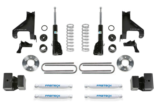 Fabtech Sprinter 3500 1.5" Coil Assist - Front Bilstein B4 w/ Auxiliary Performance Shocks - 4WD